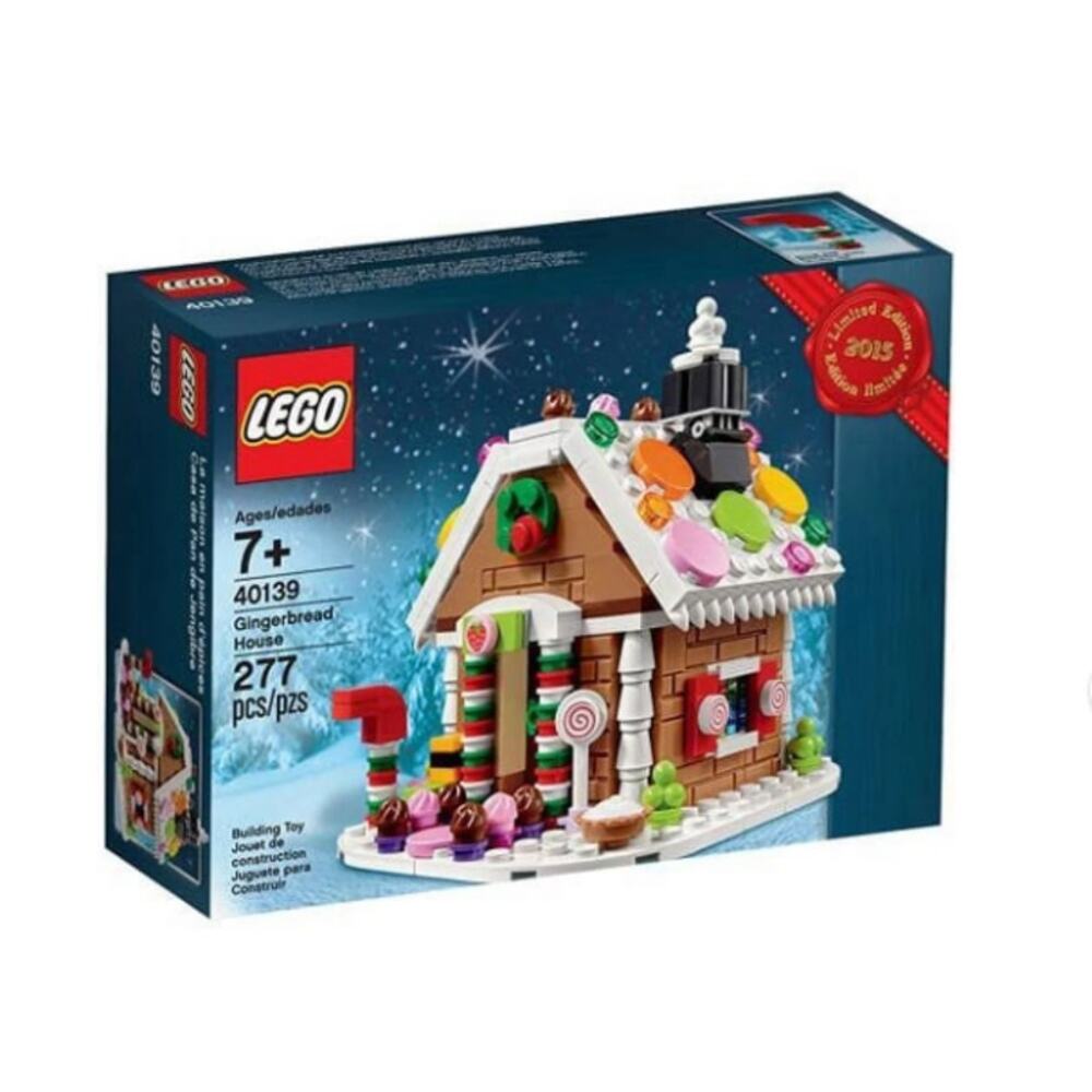 LEGO 40139 Gingerbread House 2015 Retired Sealed Christmas Collector Set NIB